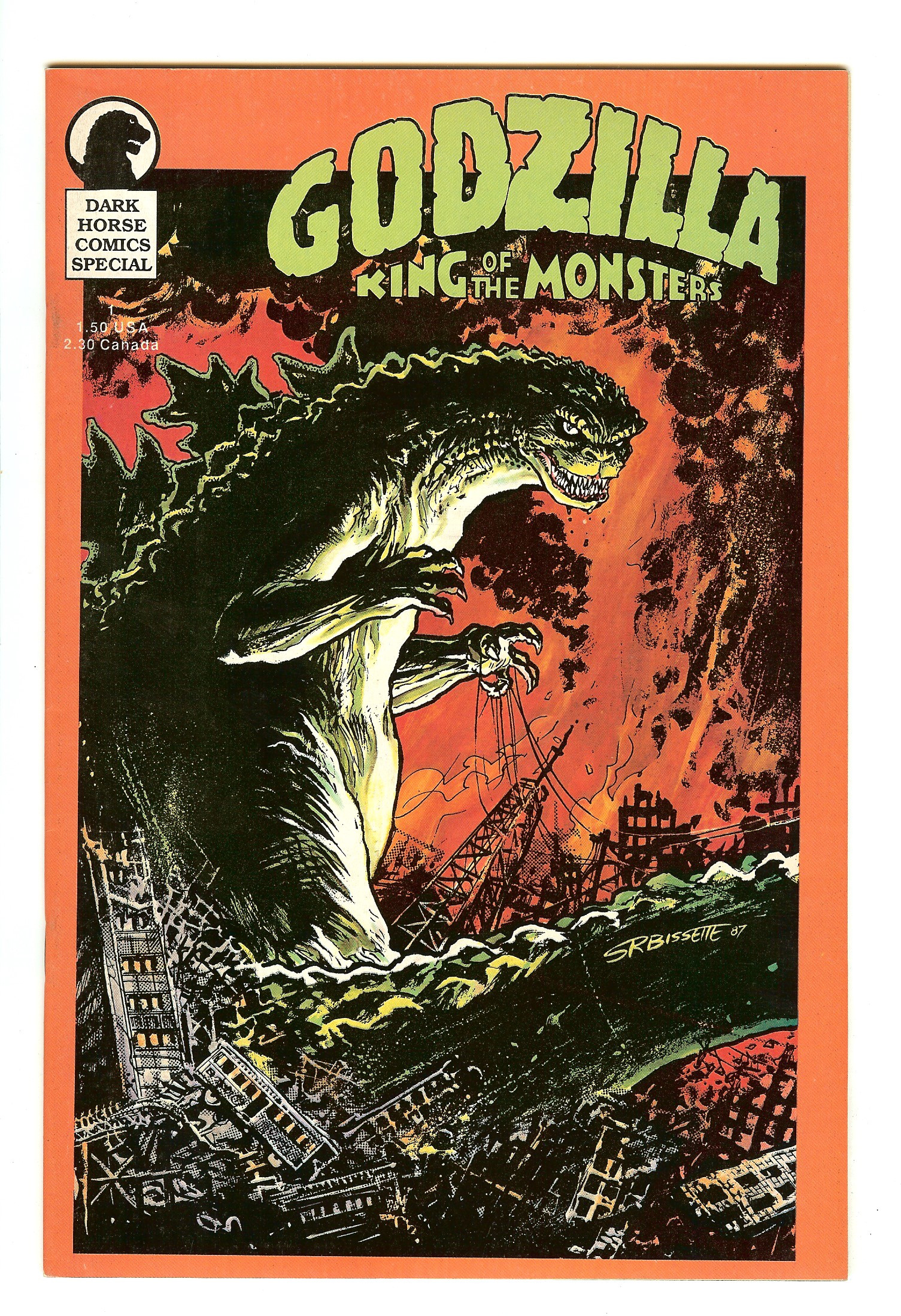 GODZILLA KING OF THE MONSTERS Front Cover