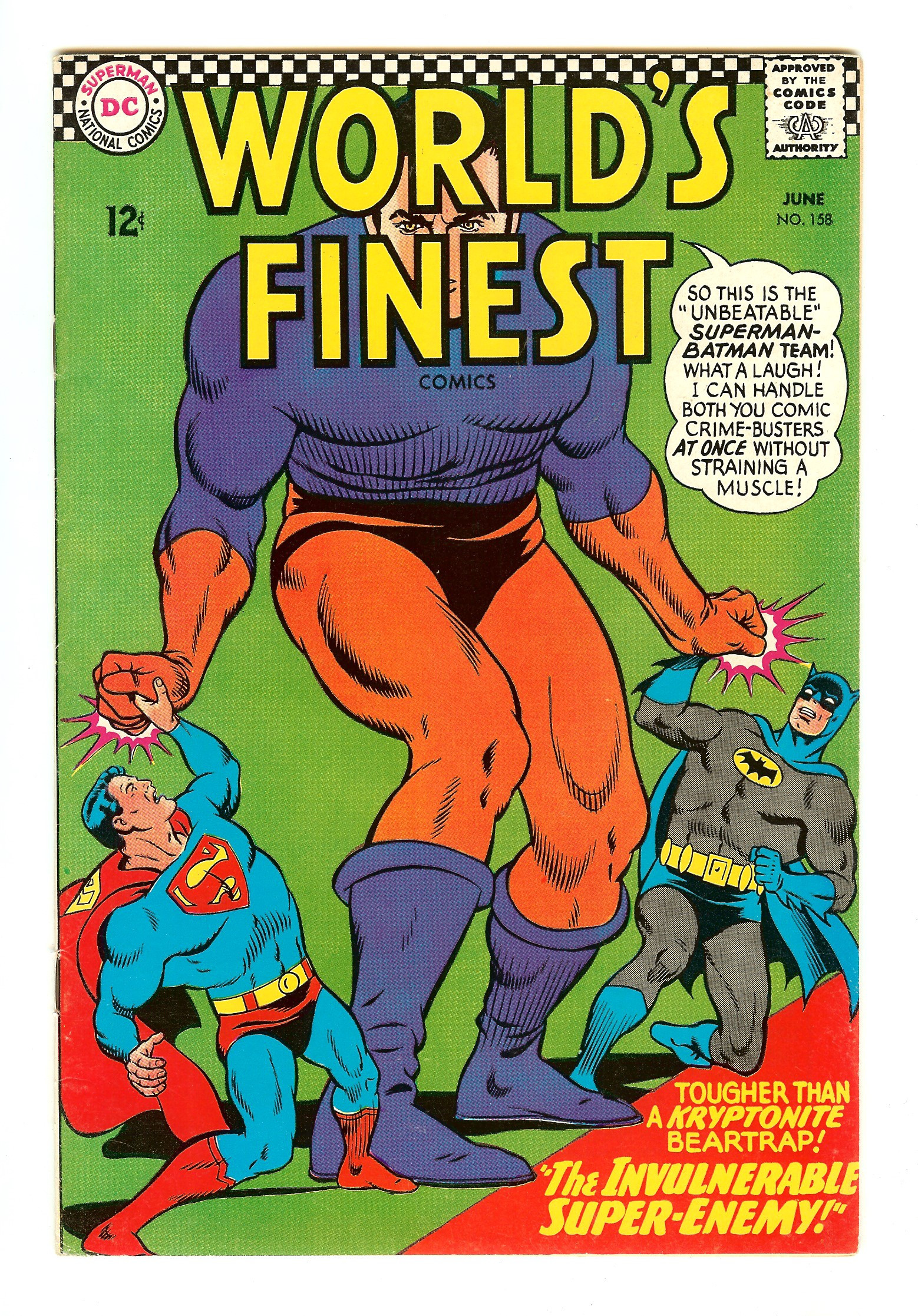 WORLD'S FINEST COMICS Front Cover
