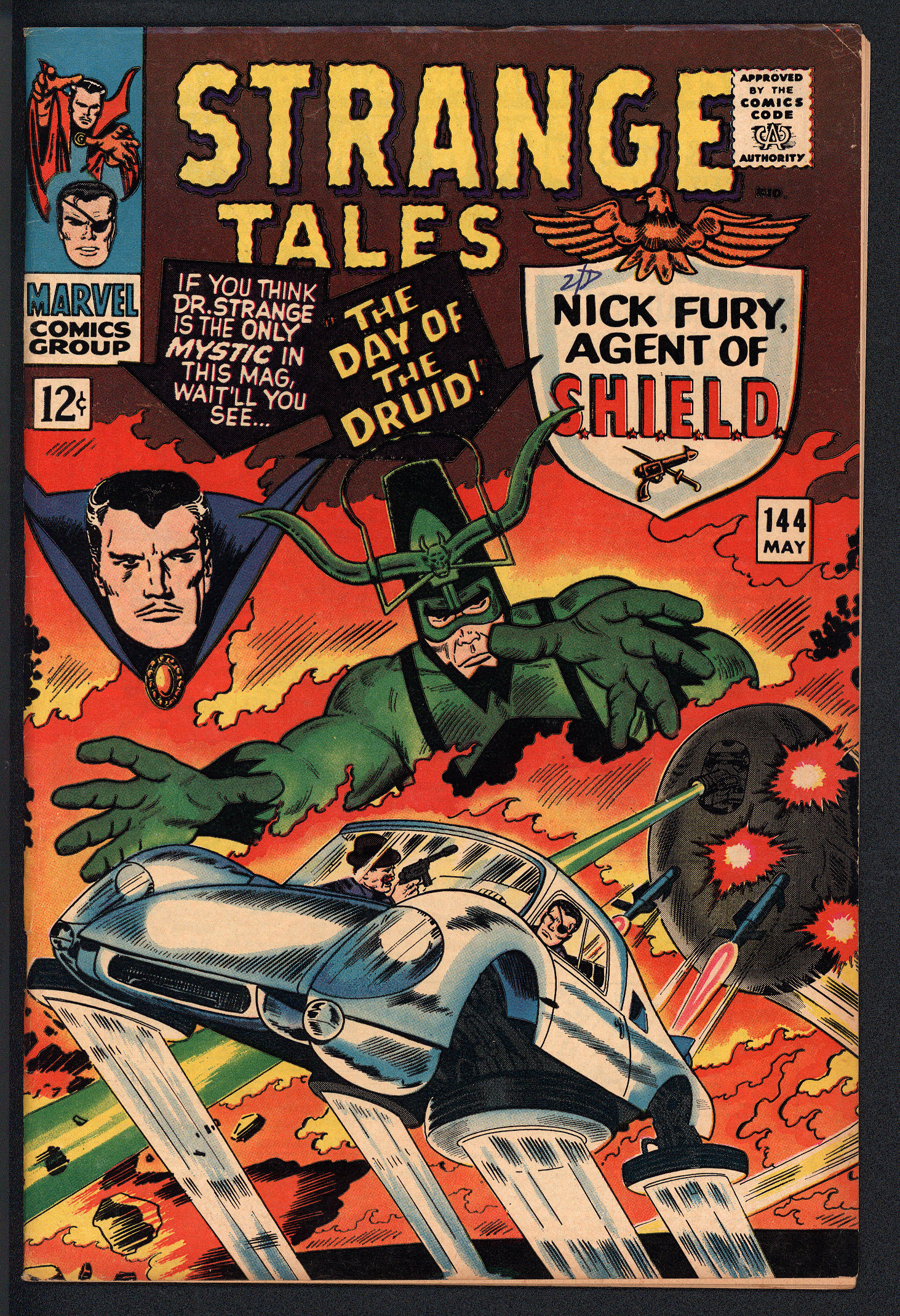 STRANGE TALES Front Cover
