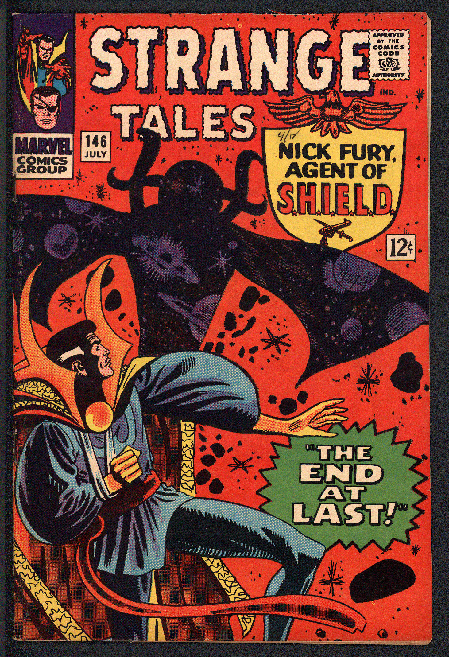 STRANGE TALES Front Cover