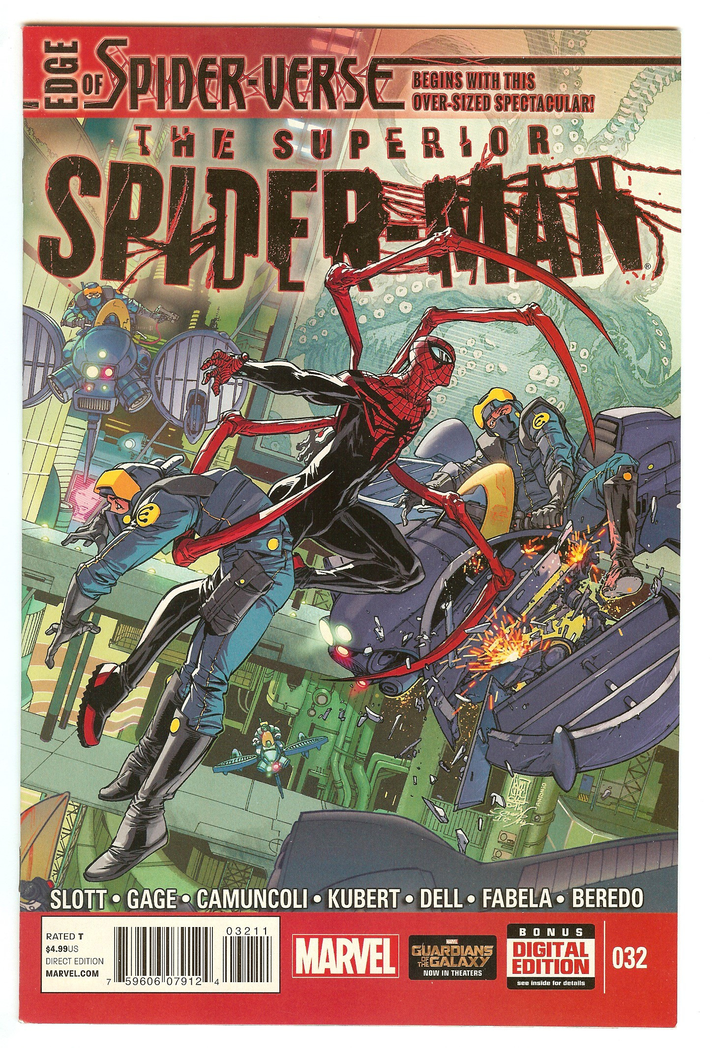 SUPERIOR SPIDER-MAN Front Cover