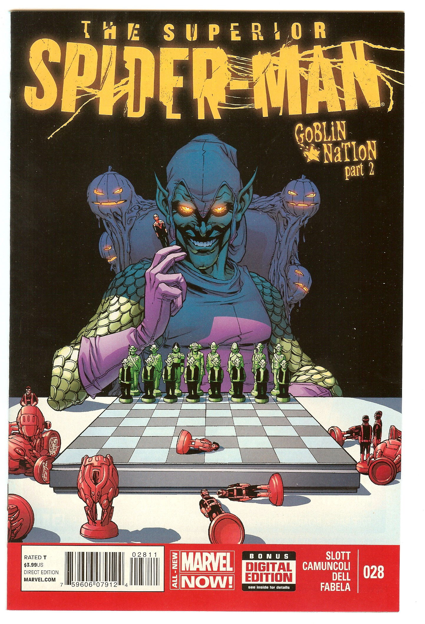 SUPERIOR SPIDER-MAN Front Cover