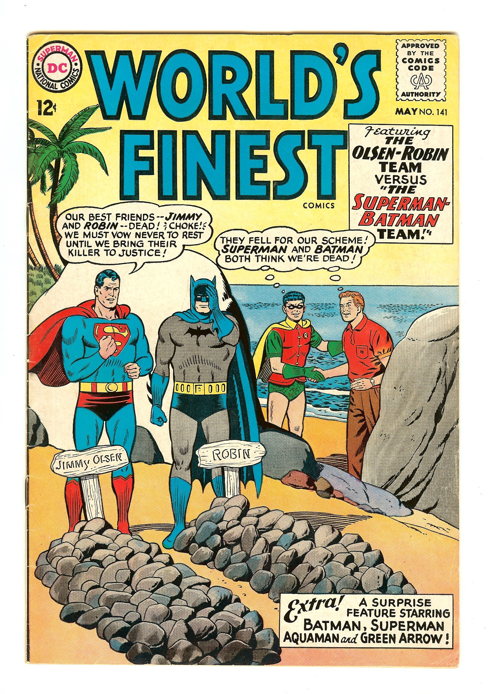 WORLD'S FINEST COMICS Front Cover