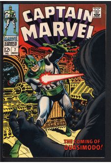 CAPTAIN MARVEL #7 5.5 front cover