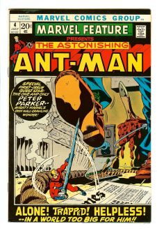 MARVEL FEATURE #4 7.5 front cover