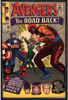 AVENGERS #22 5.0 front cover