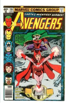 AVENGERS #186 3.0 front cover