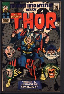 JOURNEY INTO MYSTERY #123 5.5 front cover