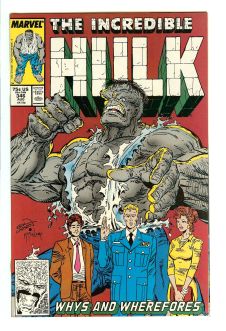 INCREDIBLE HULK #346 5.0 front cover