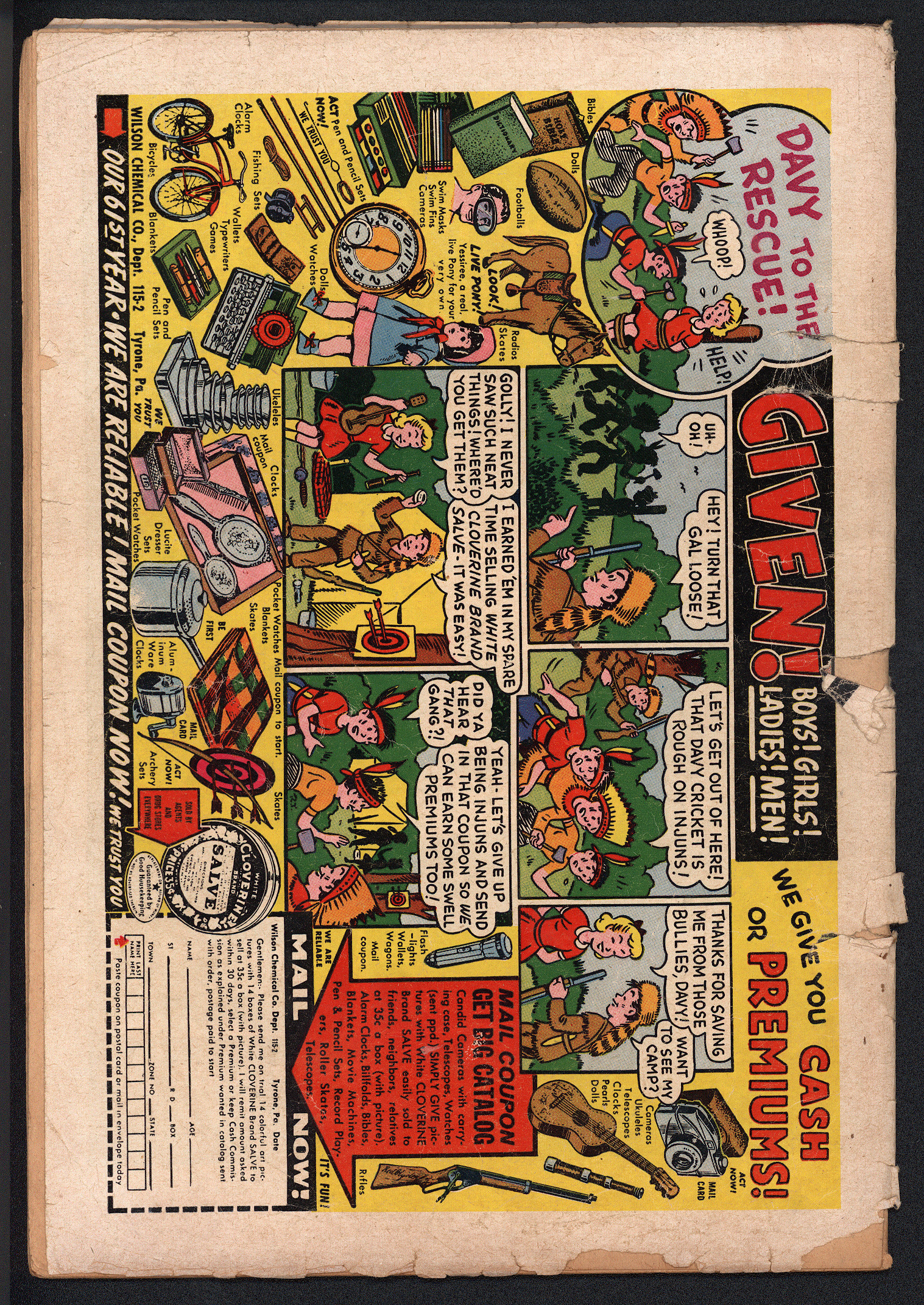 SUPERMAN Back Cover