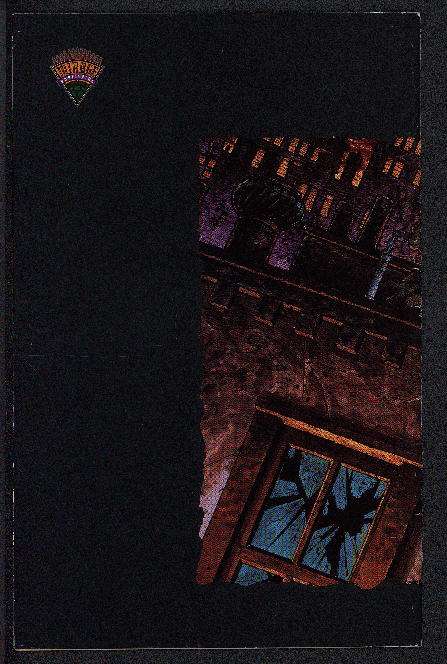 TEENAGE MUTANT NINJA TURTLES Back Cover