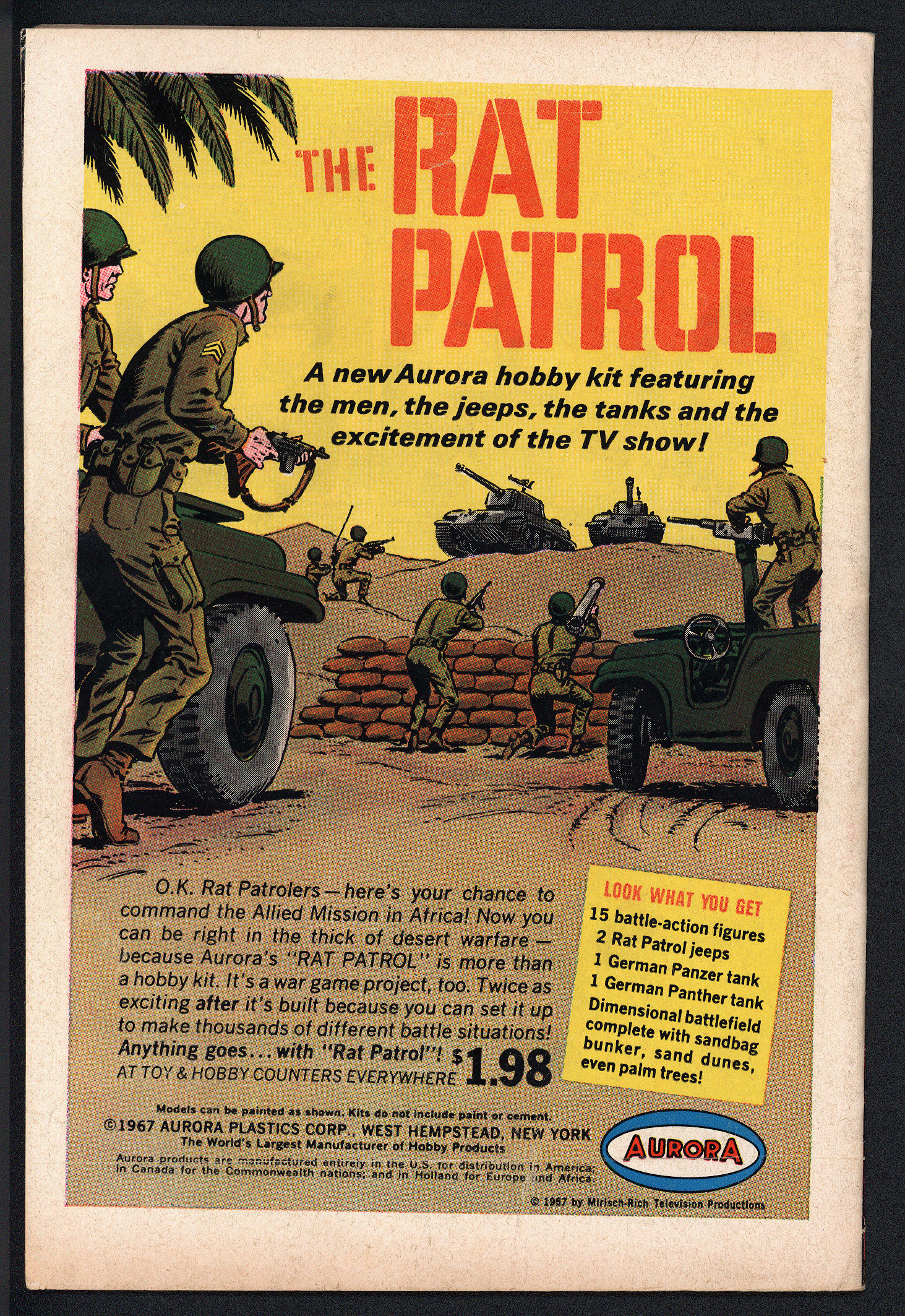 WORLD'S FINEST COMICS Back Cover