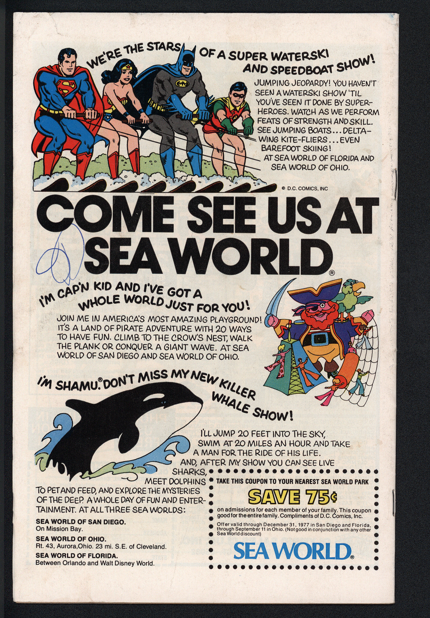 DETECTIVE COMICS Back Cover