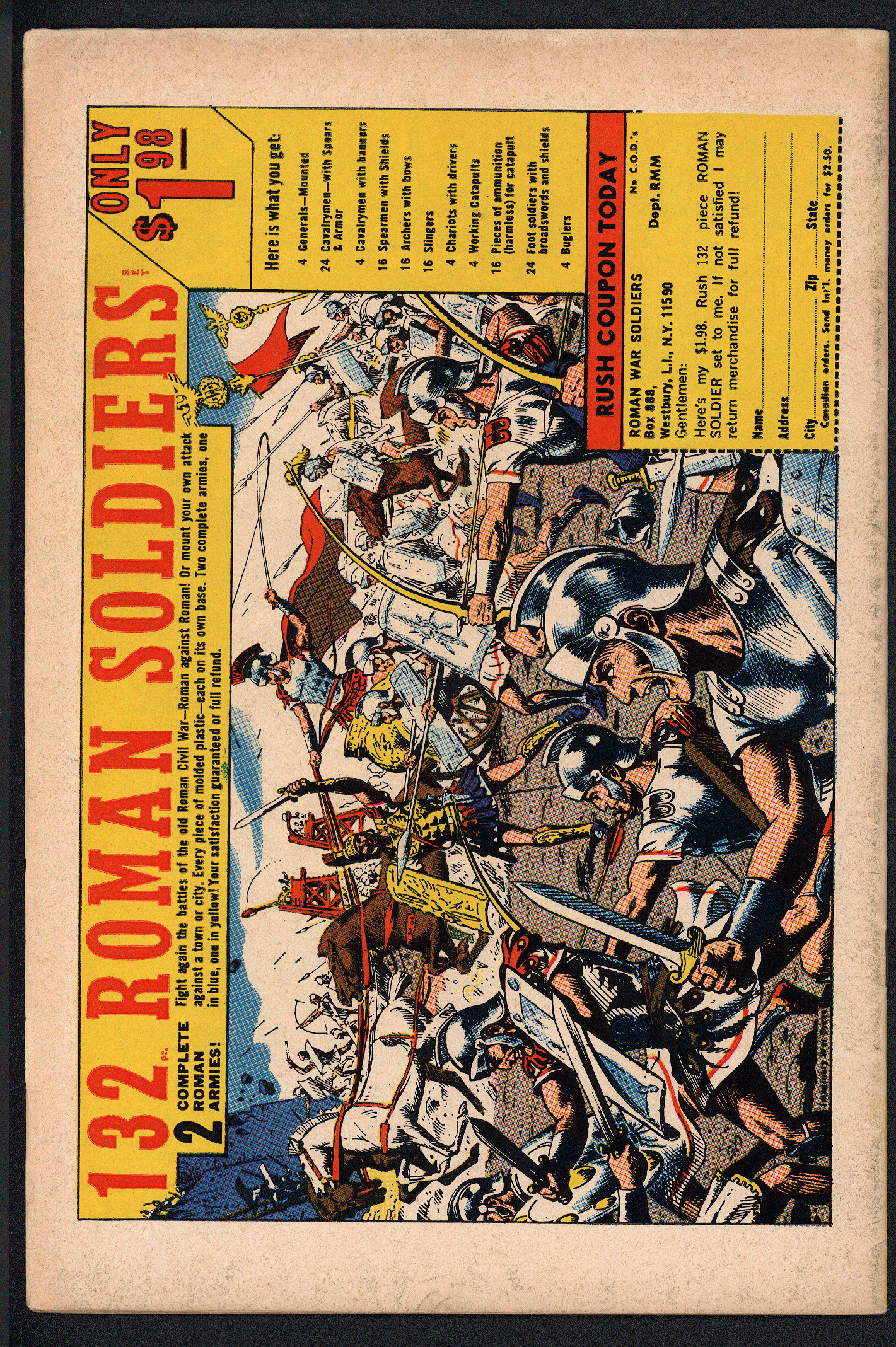 CAPTAIN MARVEL Back Cover