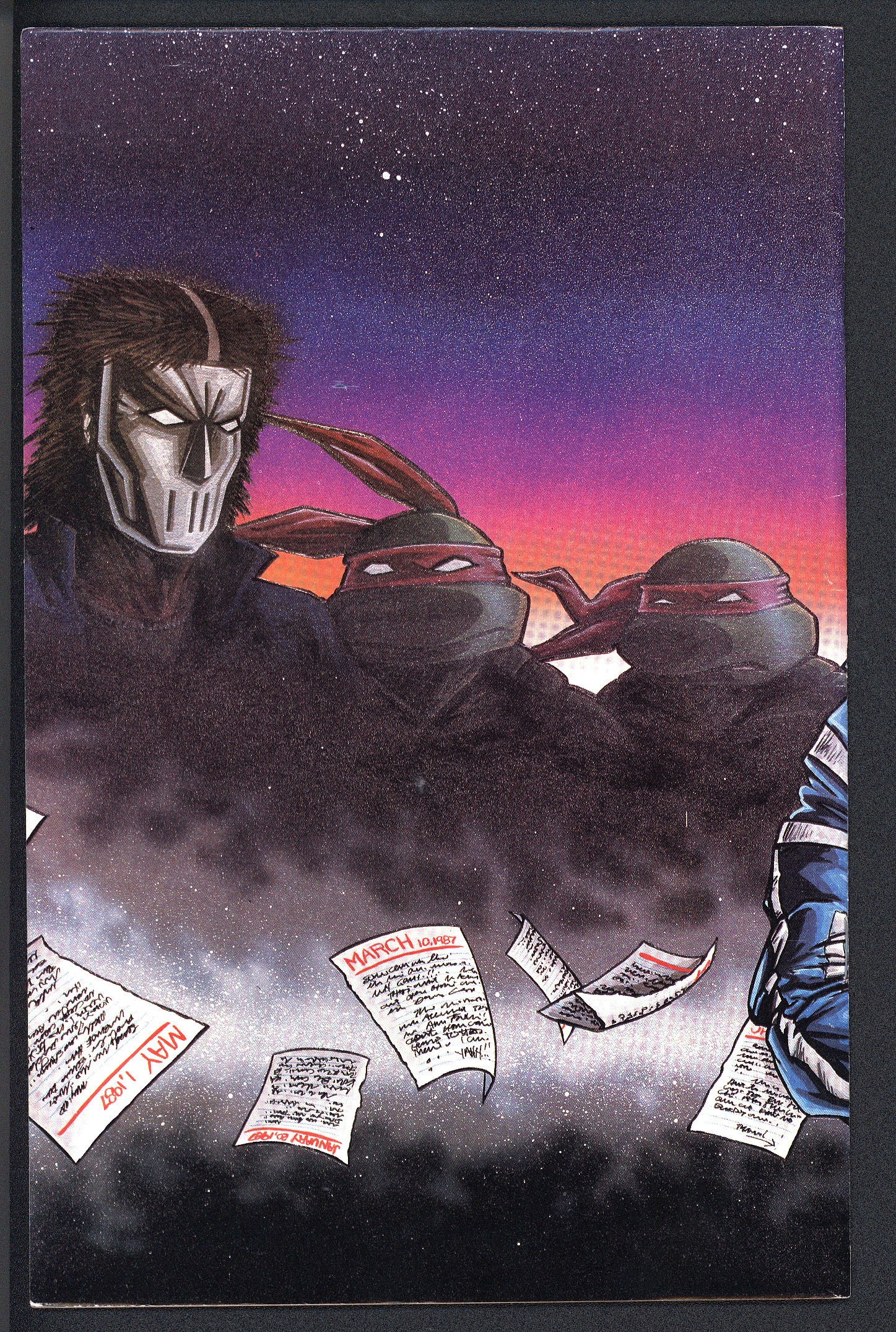 TEENAGE MUTANT NINJA TURTLES Back Cover