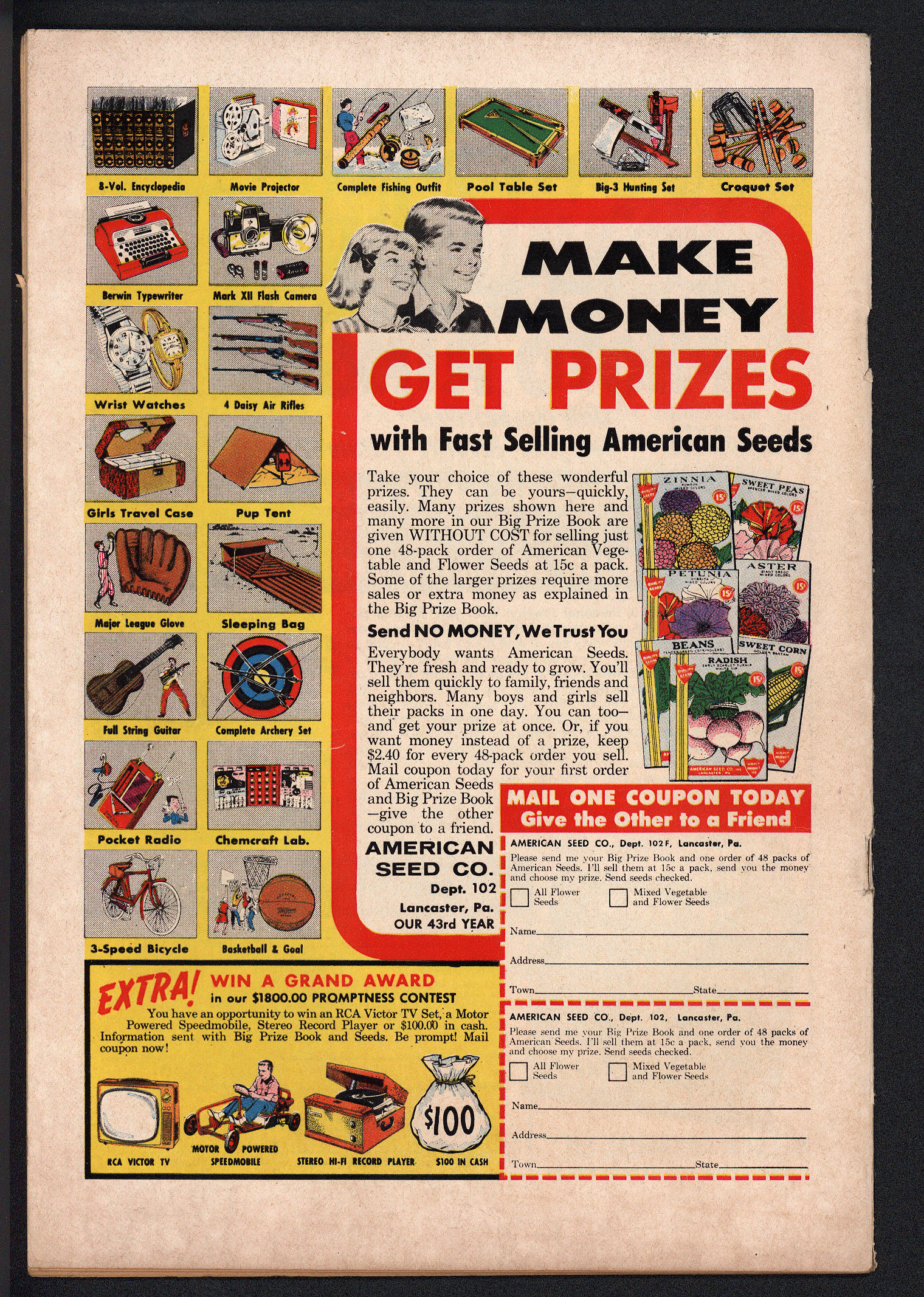 WORLD'S FINEST COMICS Back Cover