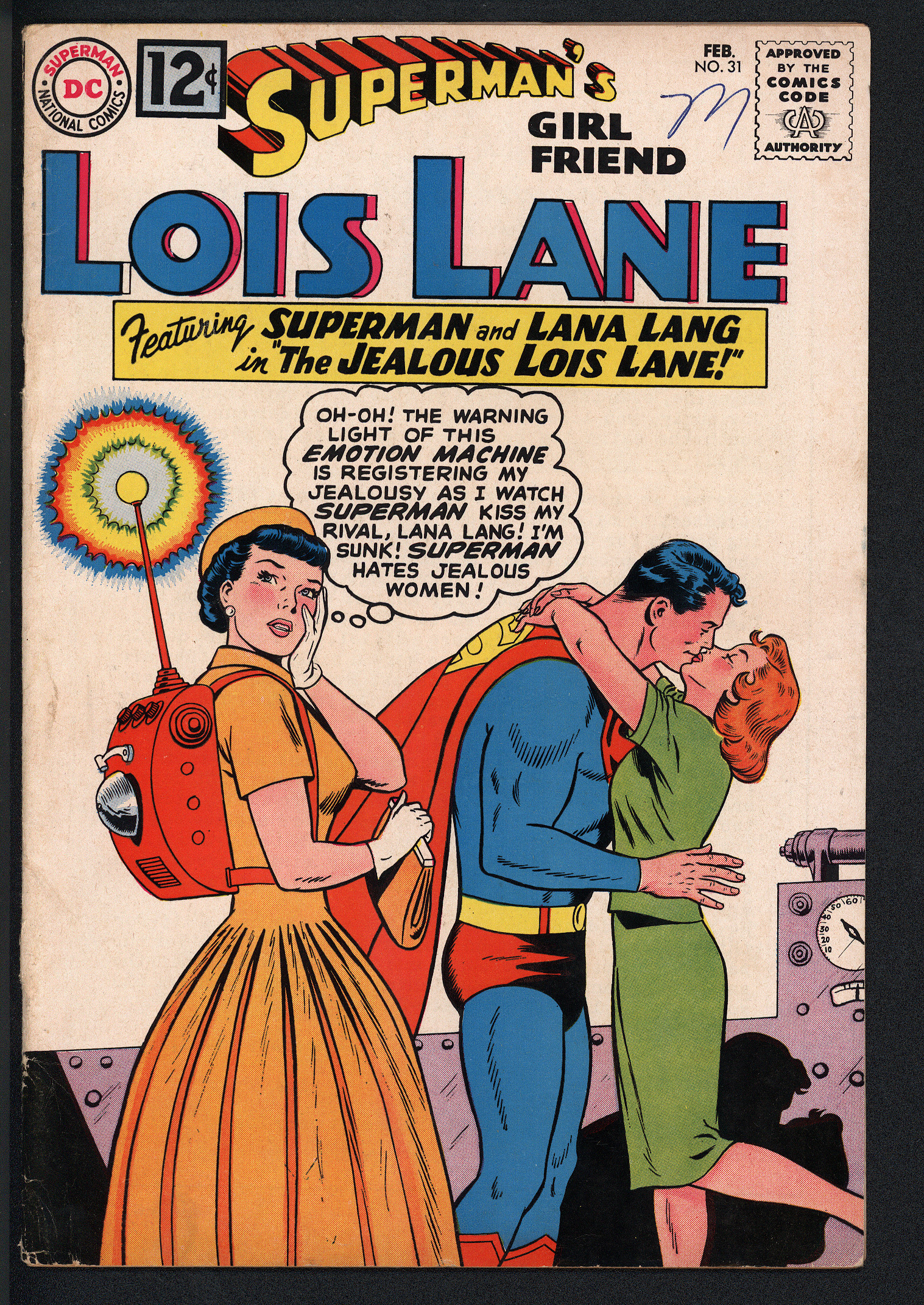 SUPERMAN'S GIRLFRIEND LOIS LANE Front Cover