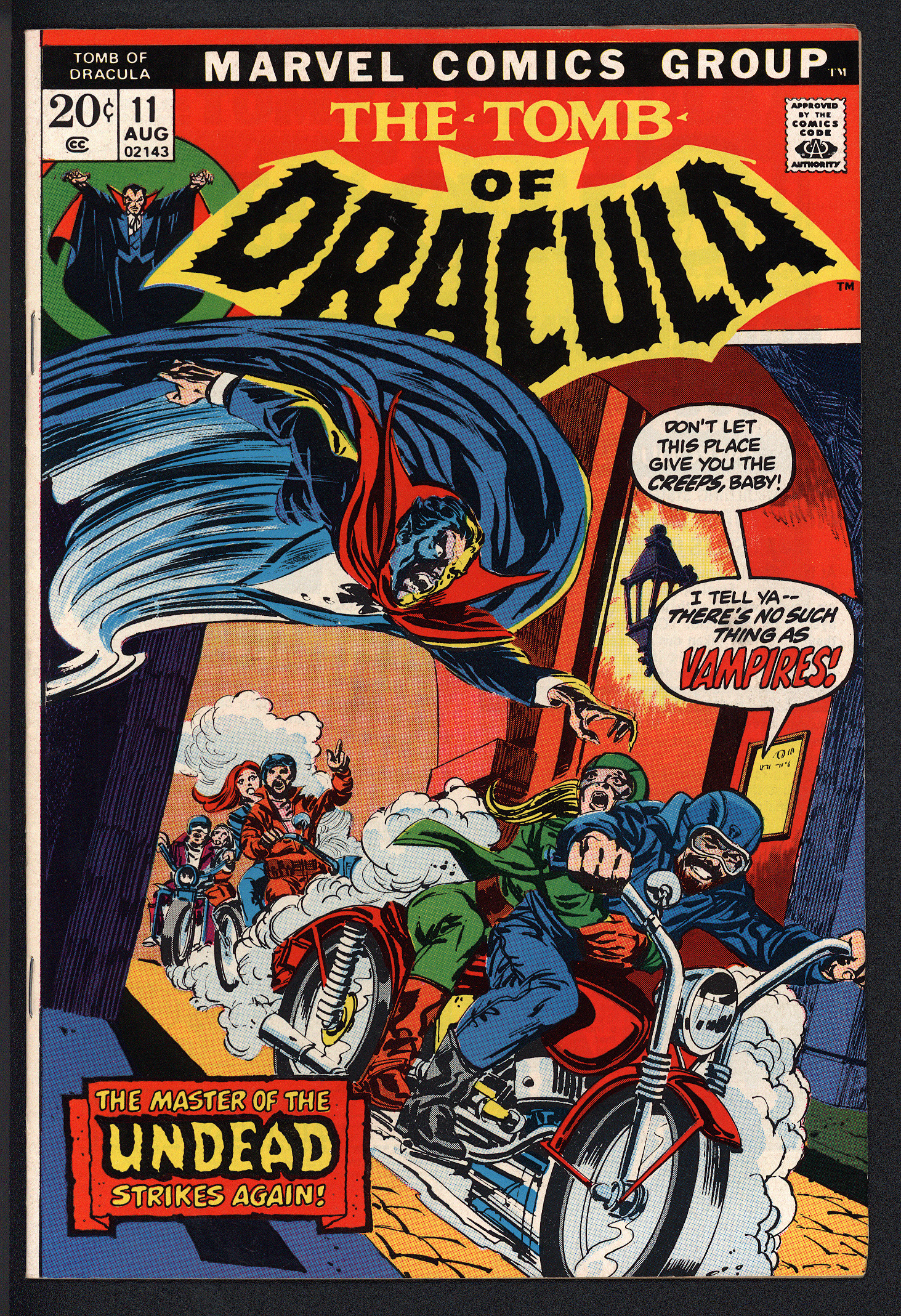 TOMB OF DRACULA Front Cover