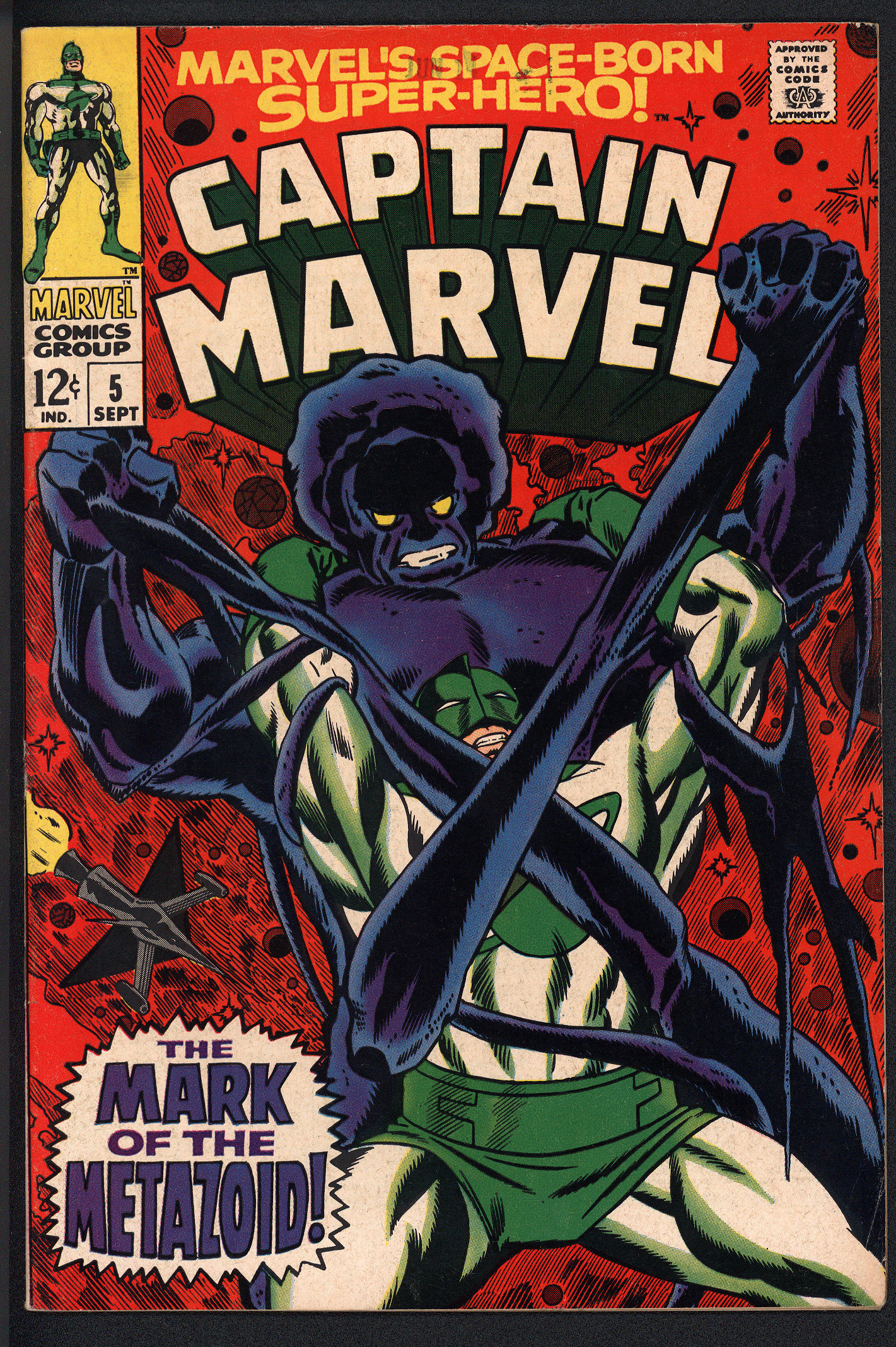 CAPTAIN MARVEL Front Cover