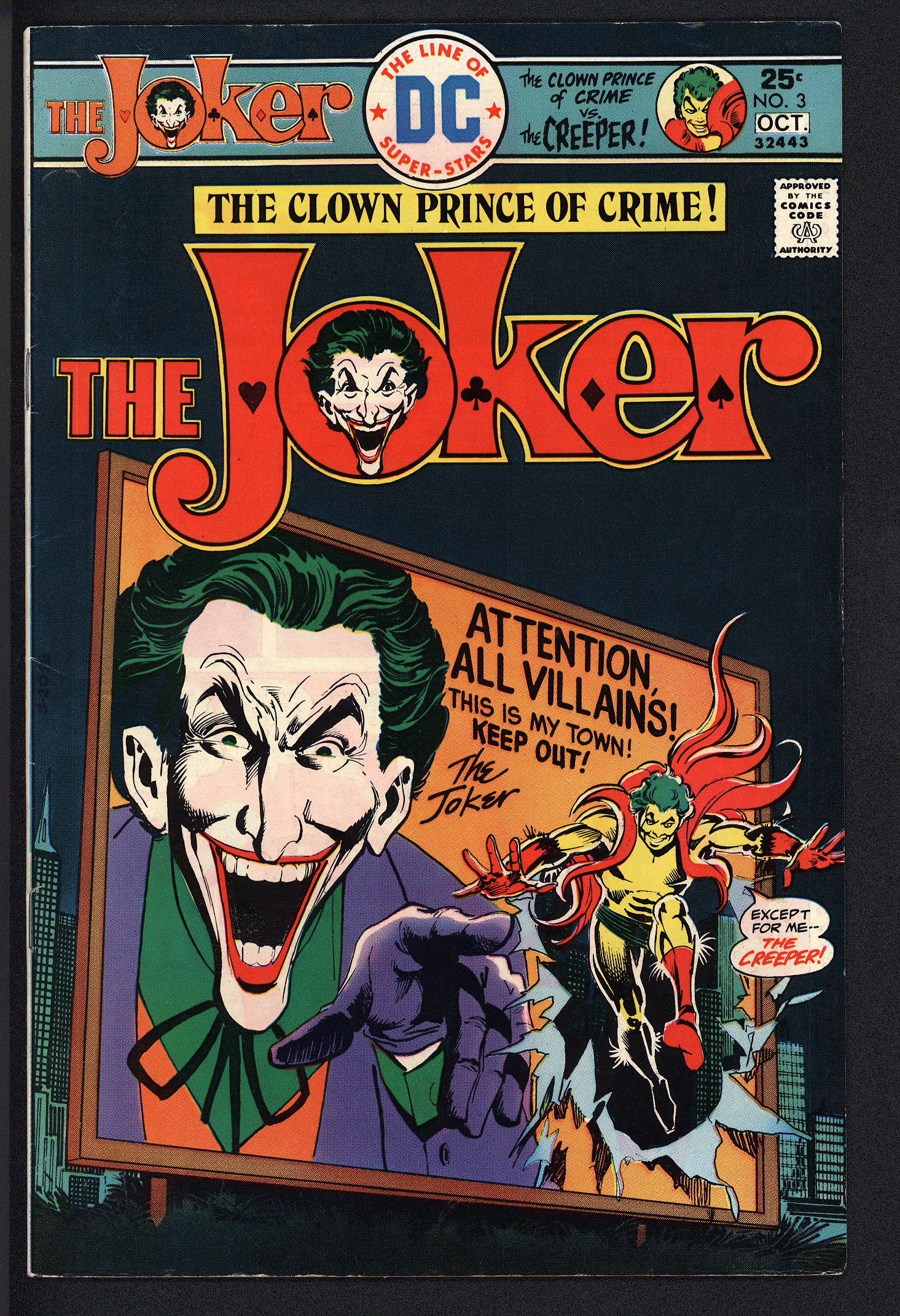 THE JOKER Front Cover