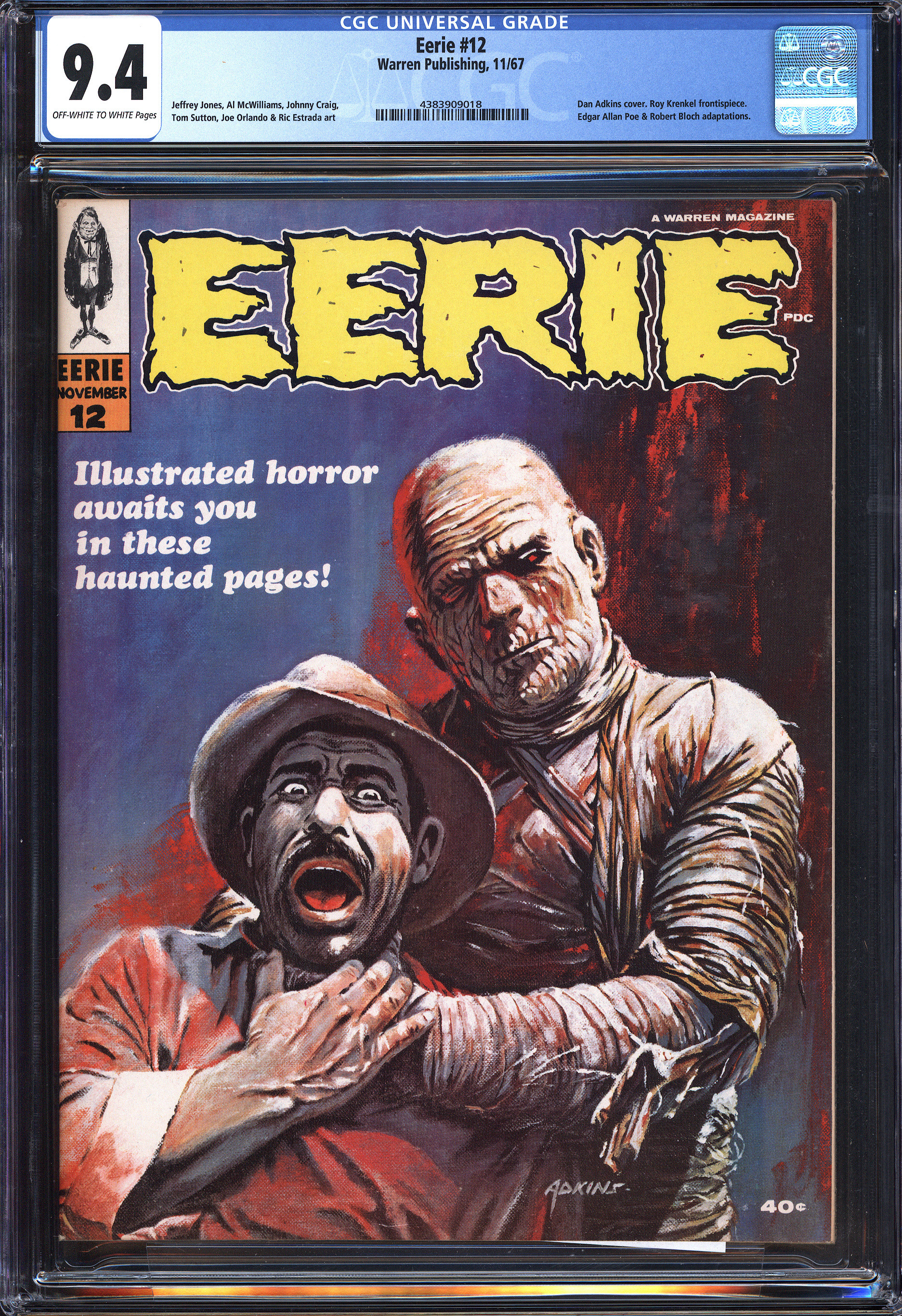 EERIE Front Cover