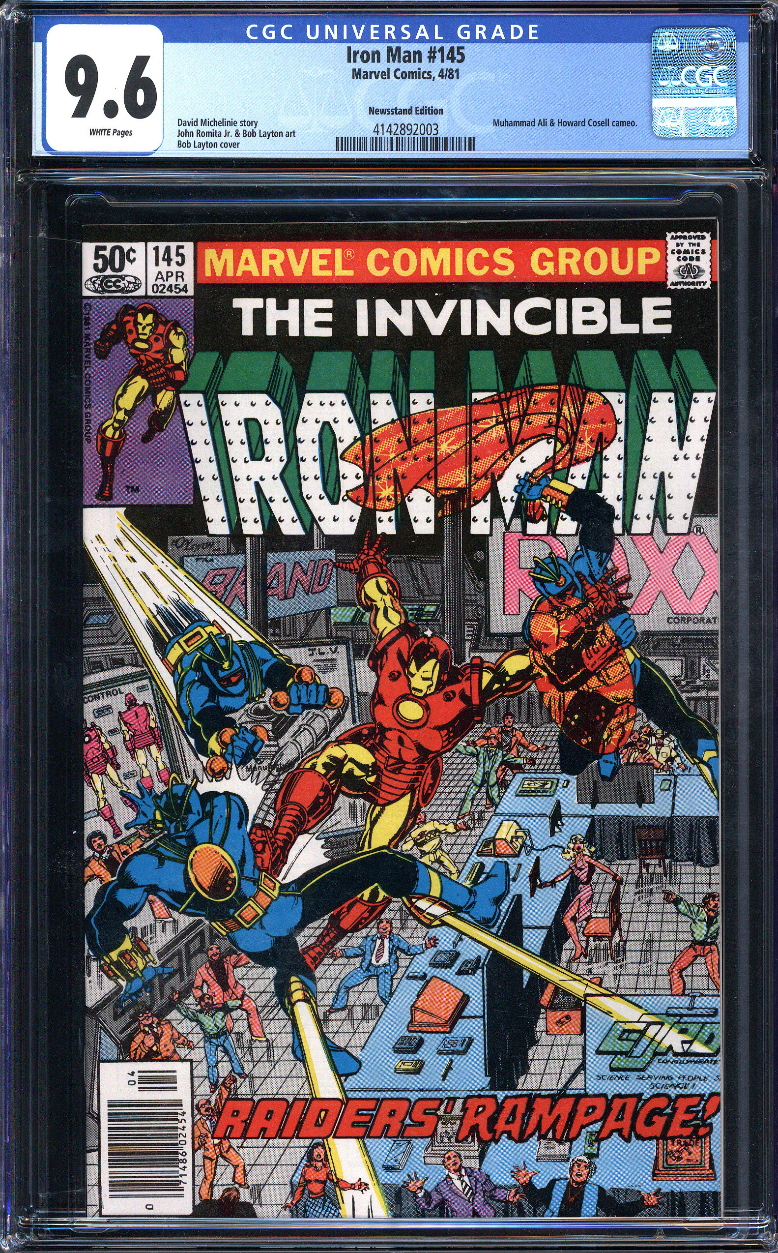 IRON MAN Front Cover