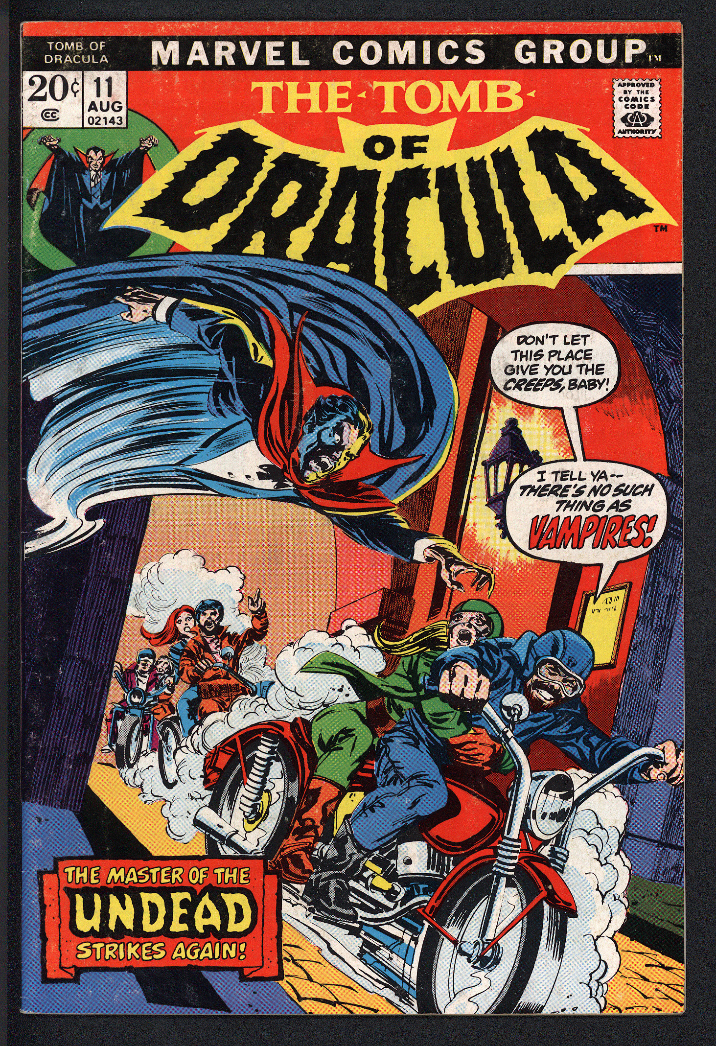 TOMB OF DRACULA Front Cover