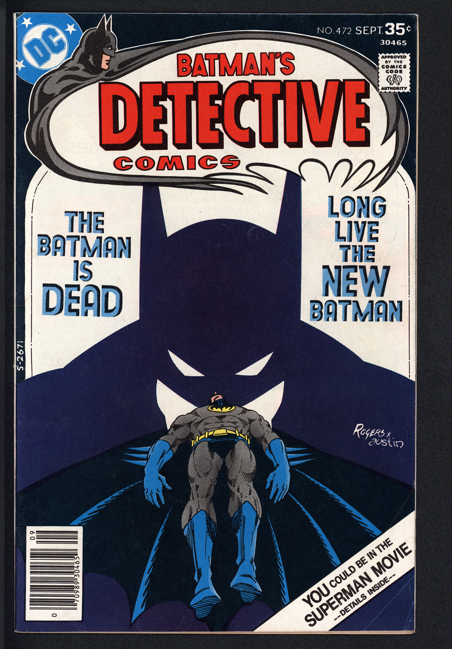 DETECTIVE COMICS Front Cover