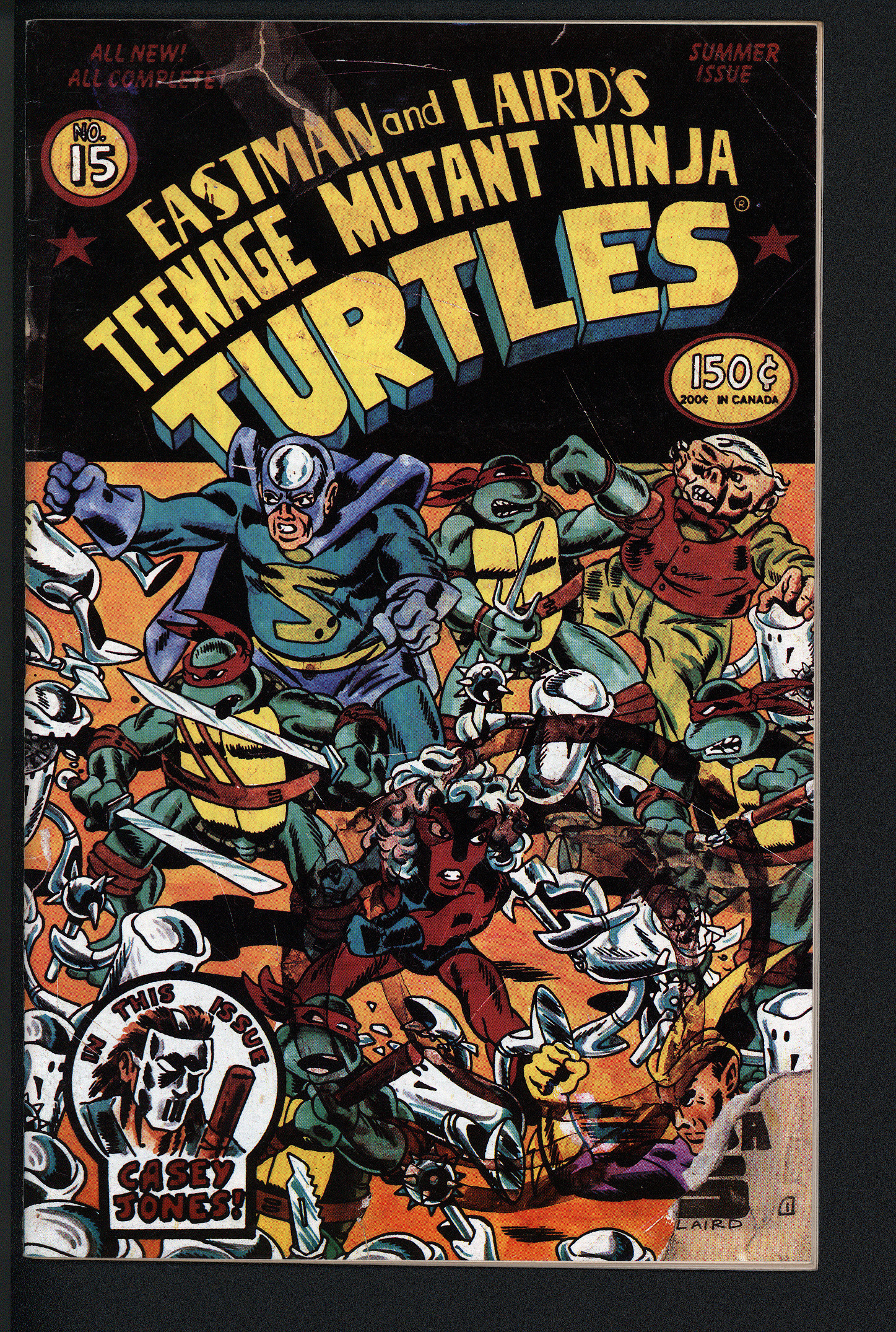 TEENAGE MUTANT NINJA TURTLES Front Cover