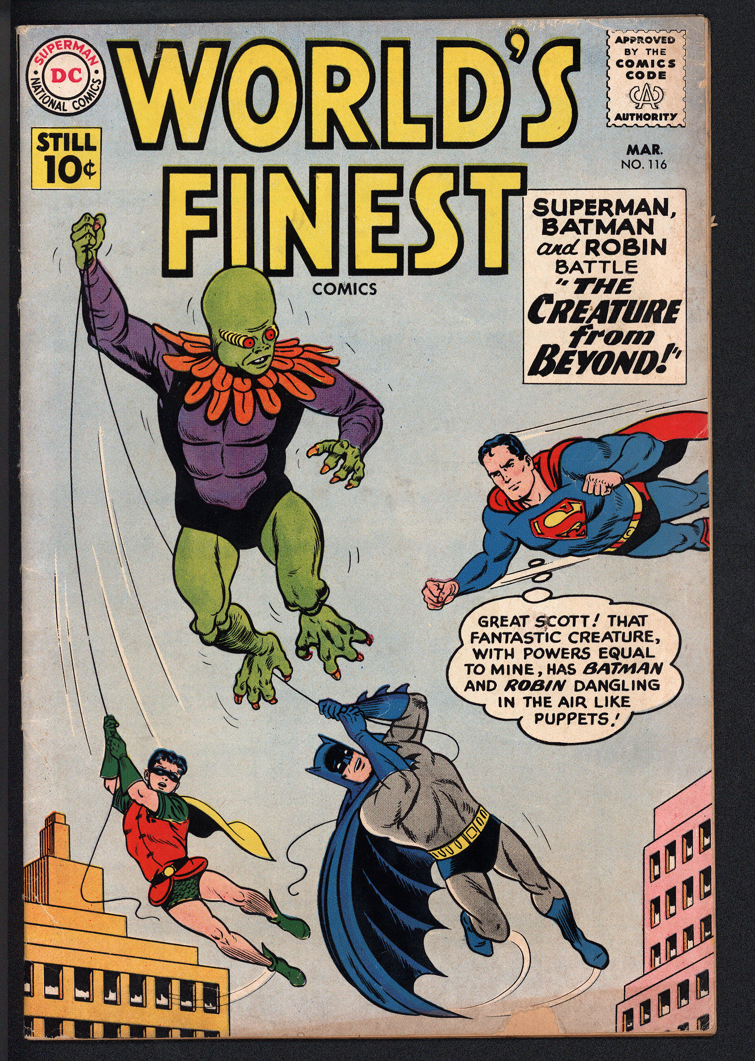 WORLD'S FINEST COMICS Front Cover
