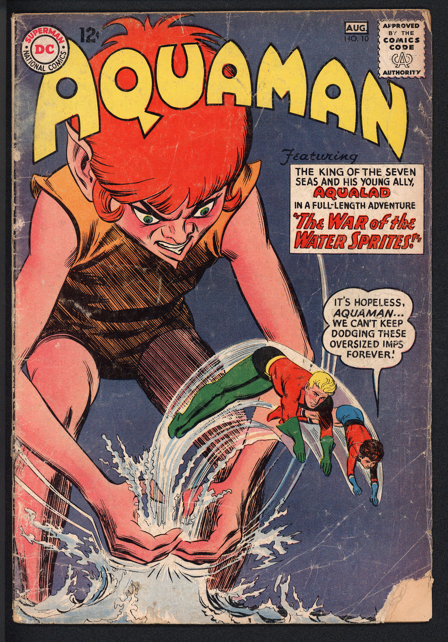 AQUAMAN Front Cover