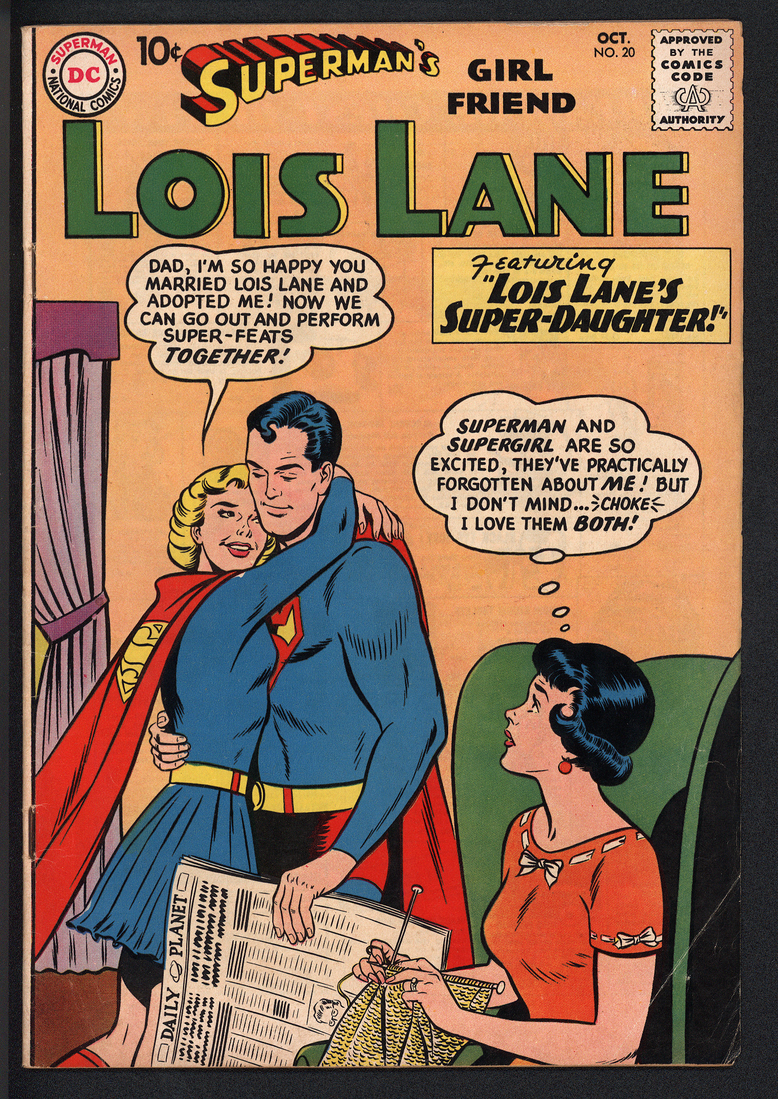 SUPERMAN'S GIRLFRIEND LOIS LANE Front Cover