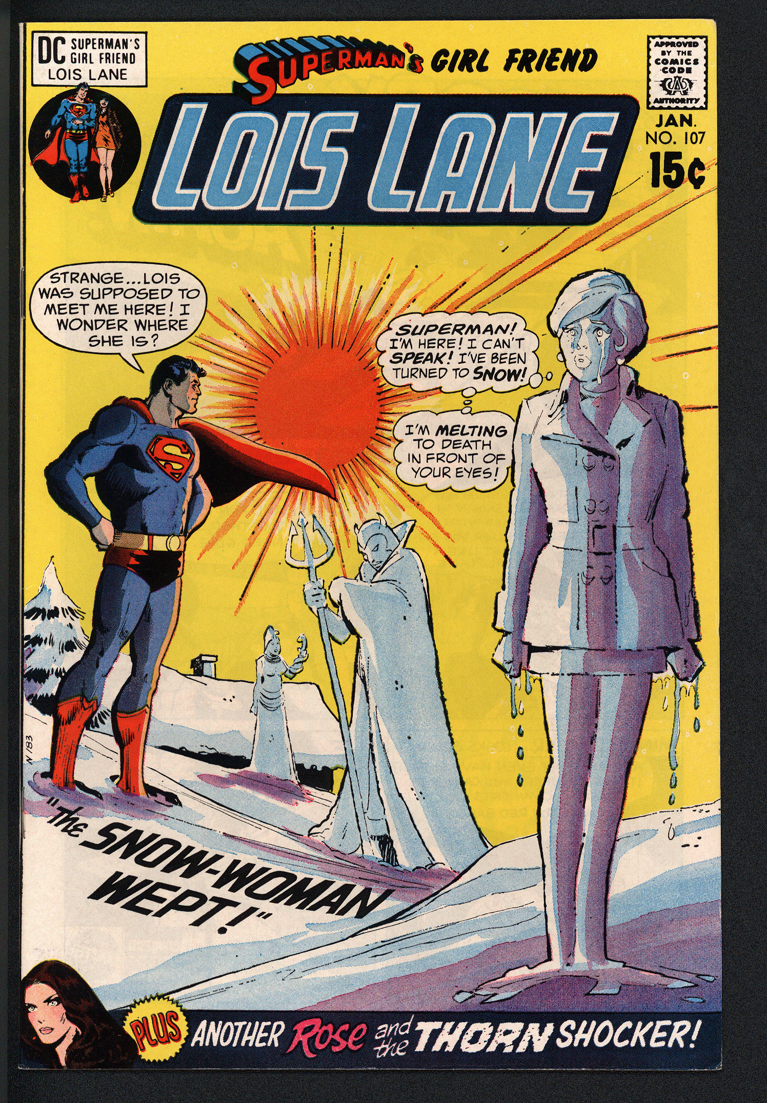 SUPERMAN'S GIRLFRIEND LOIS LANE Front Cover
