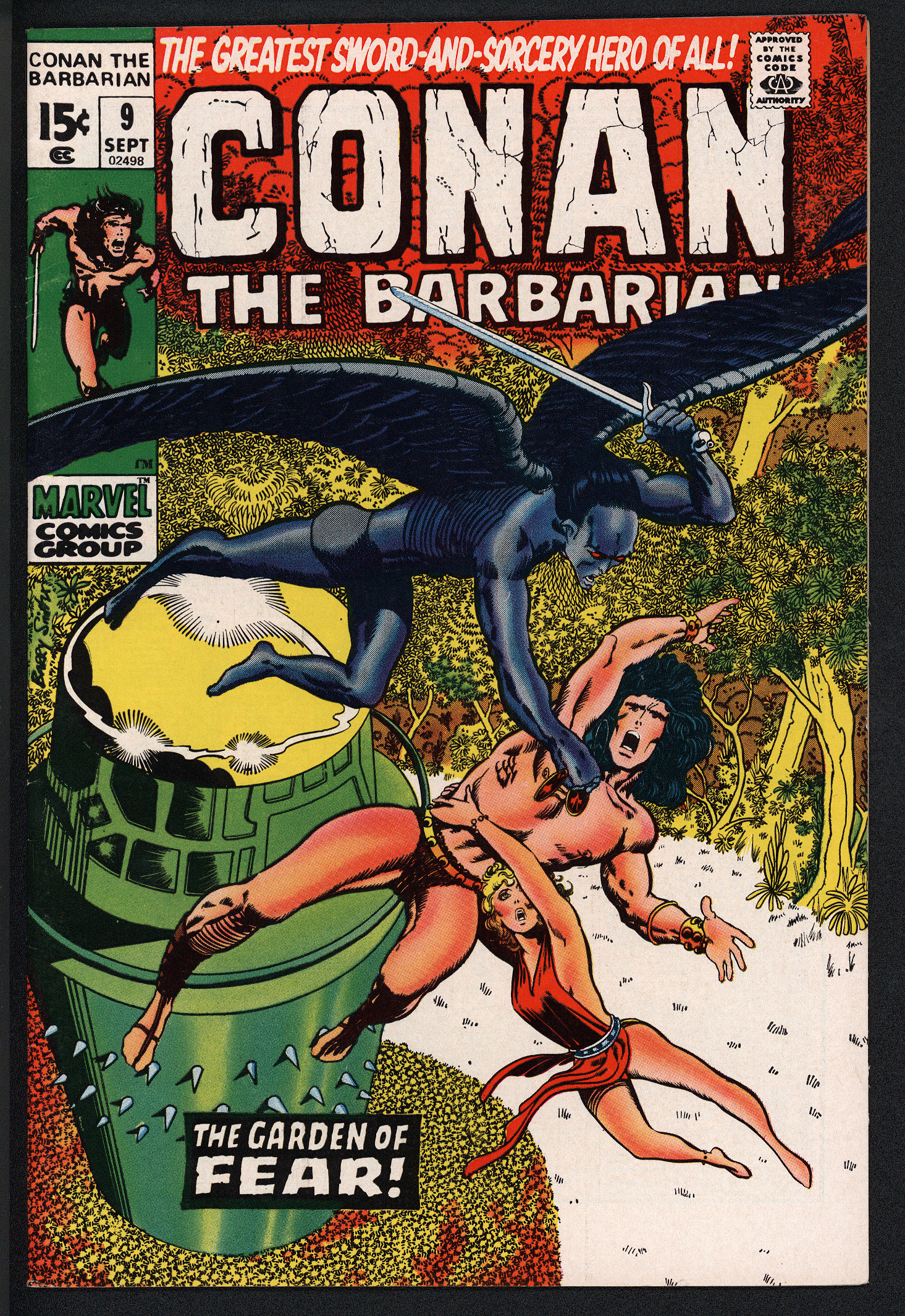 CONAN THE BARBARIAN Front Cover