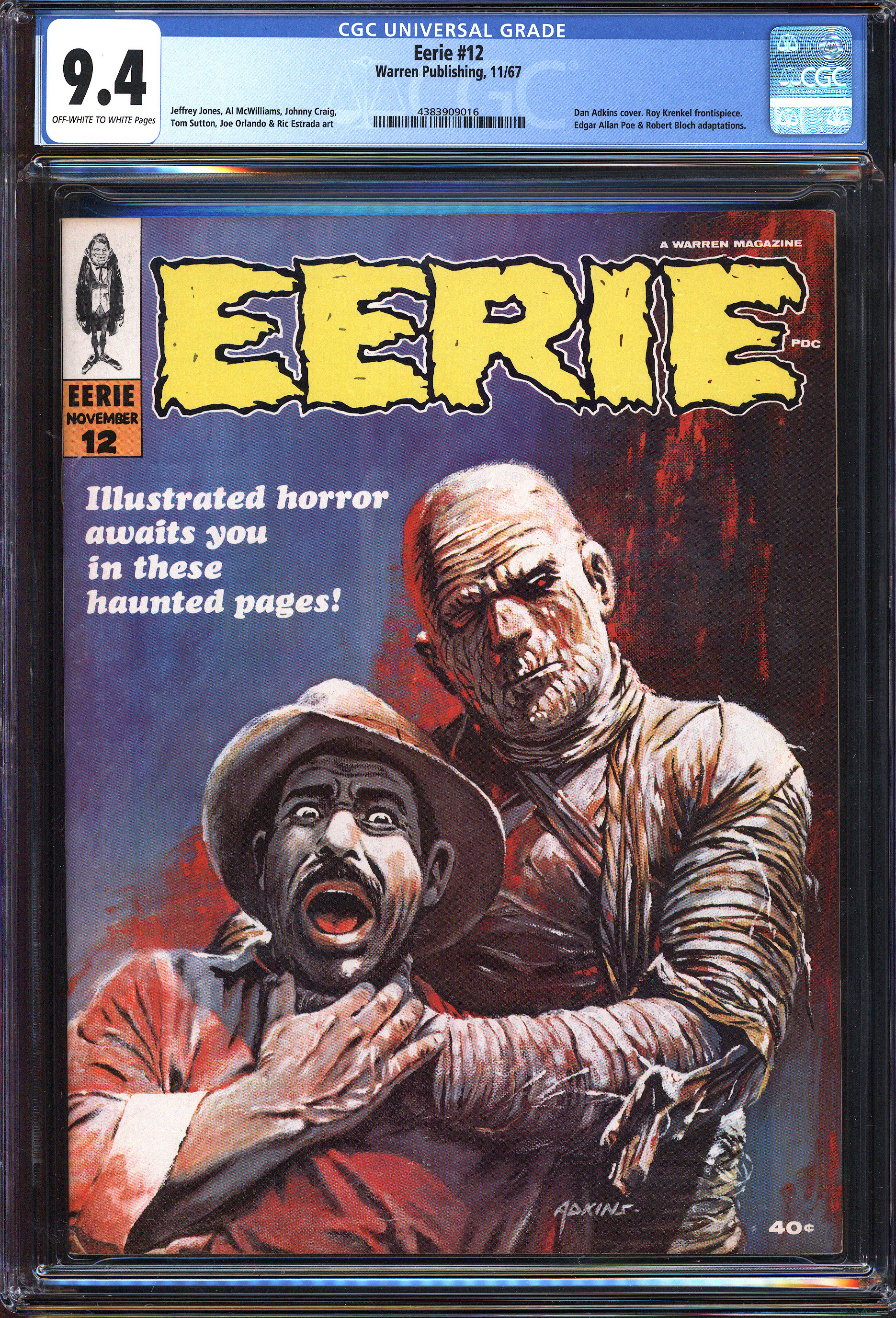 EERIE Front Cover
