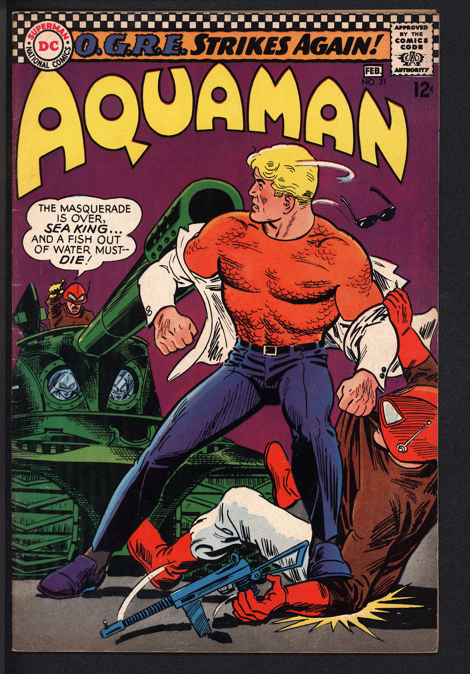 AQUAMAN Front Cover