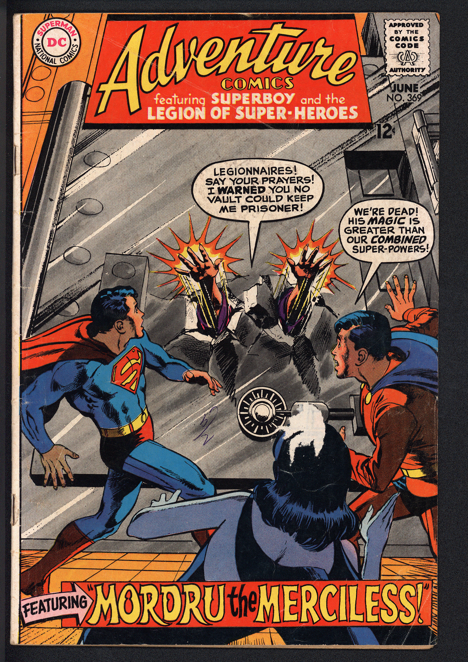 ADVENTURE COMICS Front Cover