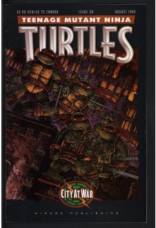 TEENAGE MUTANT NINJA TURTLES #50 6.5 front cover
