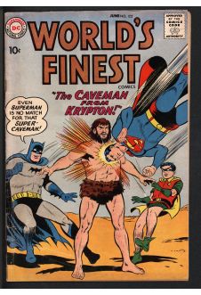 WORLD'S FINEST COMICS #102 5.0 front cover