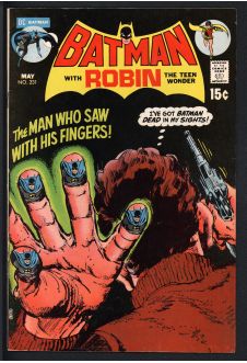 BATMAN #231 6.0 front cover