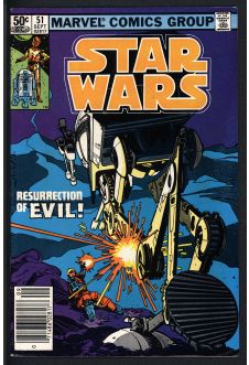 STAR WARS #51 6.5 front cover