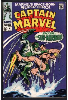 CAPTAIN MARVEL #4 5.0 front cover