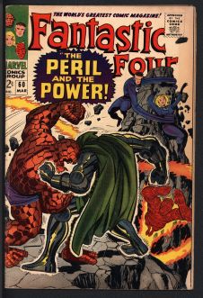FANTASTIC FOUR #60 4.5 front cover