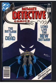 DETECTIVE COMICS #472 5.0 front cover