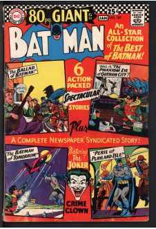 BATMAN #187 4.0 front cover