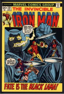 IRON MAN #53 8.0 front cover