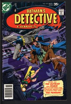 DETECTIVE COMICS #473 6.5 front cover