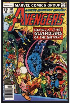 AVENGERS #167 8.5 front cover