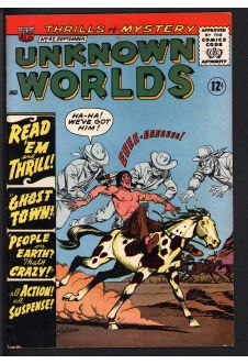 UNKNOWN WORLDS #42 6.0 front cover