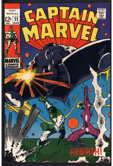 CAPTAIN MARVEL #11 8.0 front cover